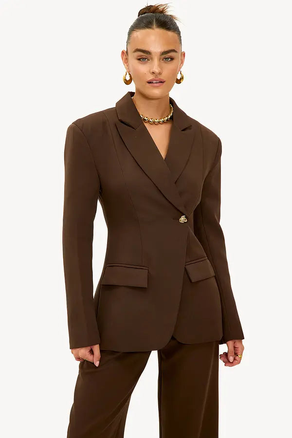 Single-Breasted Blazer Suit | Slim Fit | Structured Tailoring