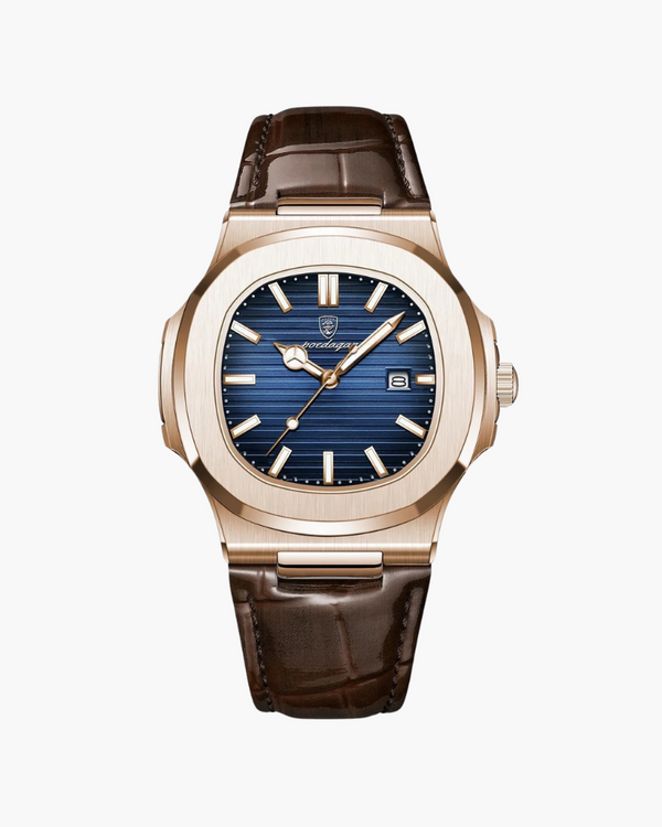 Atelier Lisbon Stainless Steel Watch | Square Dial | Quartz Movement