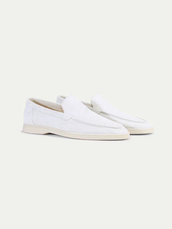 Maison Suede Loafers | Off-White Slip-On Shoes