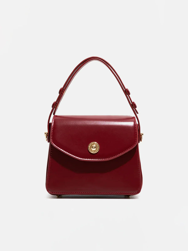 Structured Shoulder Bag | Trapeze Silhouette