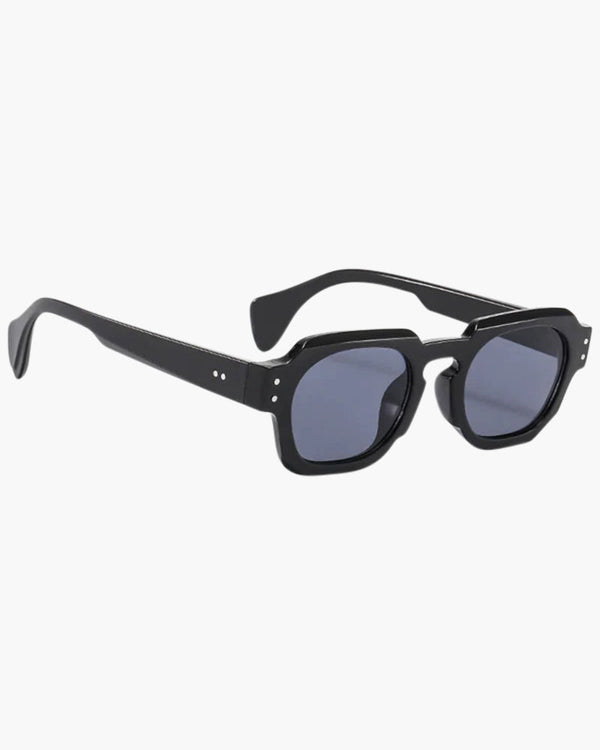 Rectangular Alloy Sunglasses –  Lightweight Retro Design