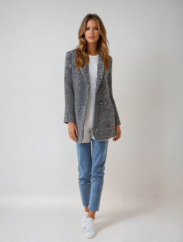 Maison Simona Long Coat | Wool Blend | Winter Edition