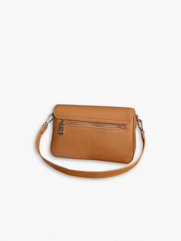 Atelier Leather Shoulder Bag | Small Square Underarm, Cowhide, Zip Closure