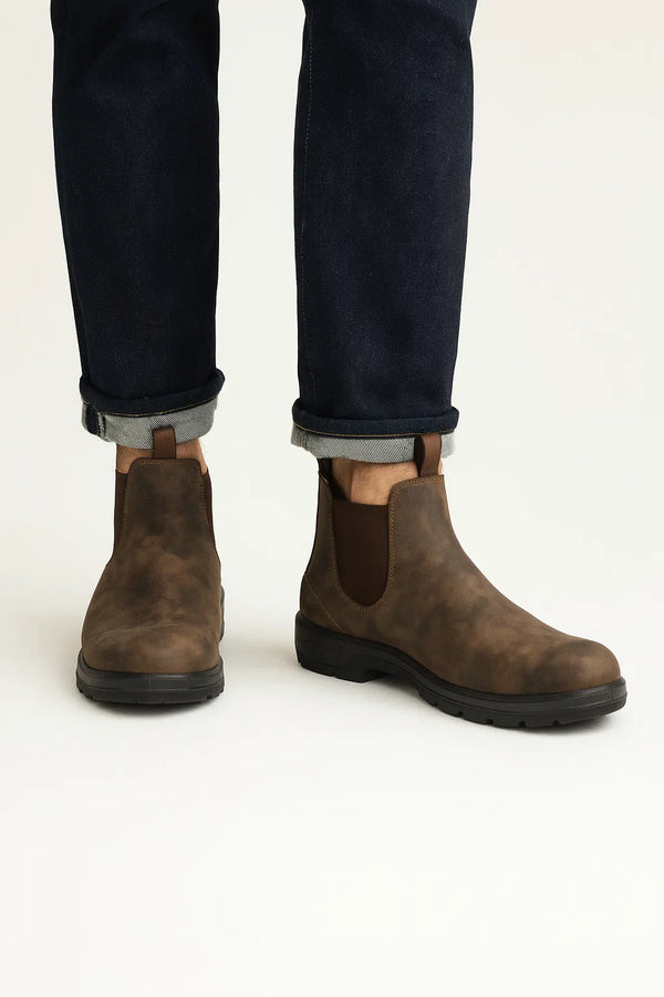 Atelier Leather Chelsea Boots | Round Toe | Rubber Sole
