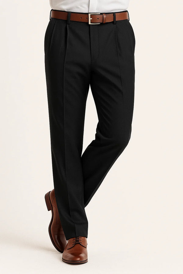 Men's Straight-Leg Trousers | Broadcloth | Maison Collection